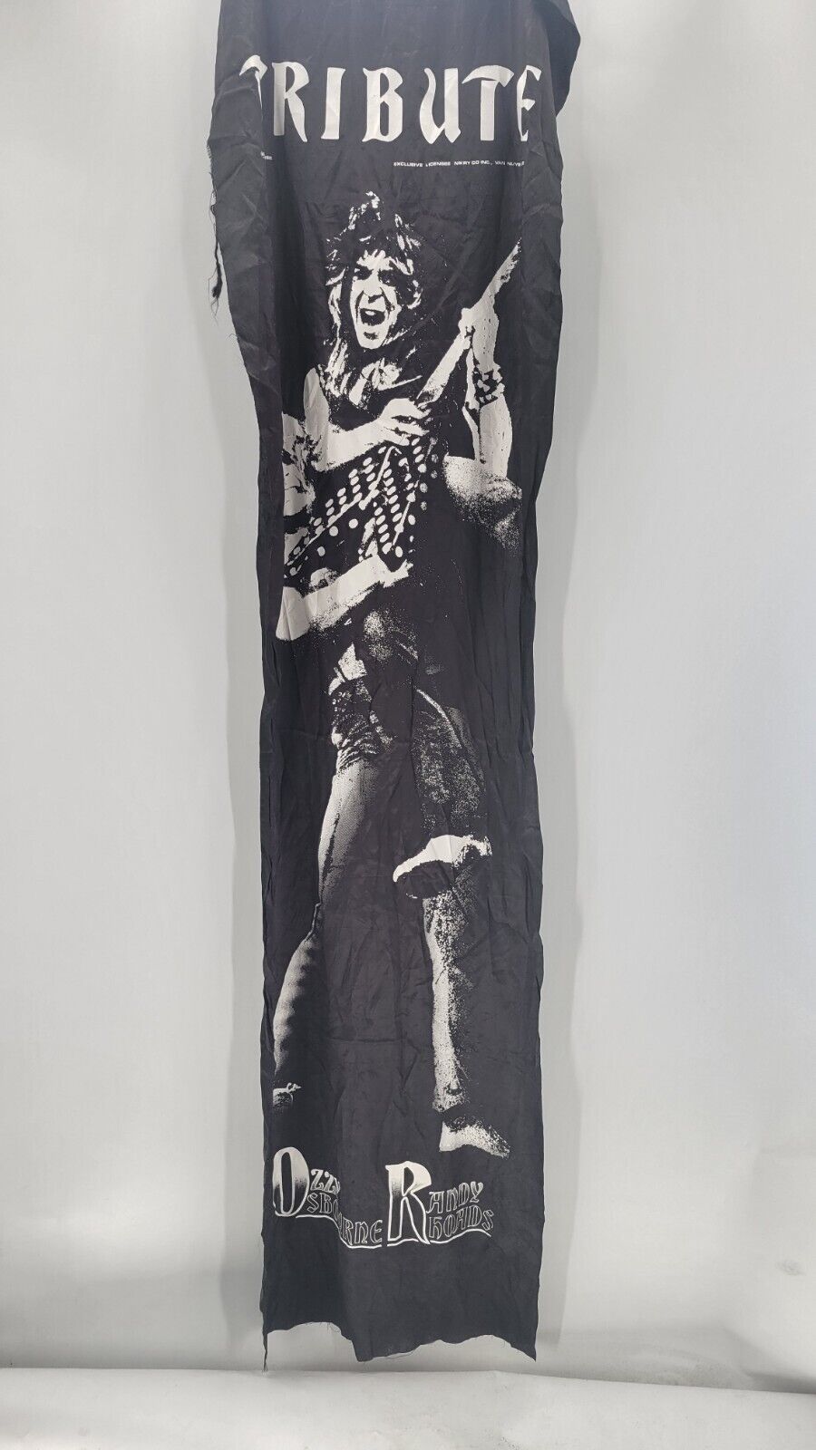 1988 Ozzy Osbourne Black Nikry Tribute Randy Rhoads Vintage Tapestry