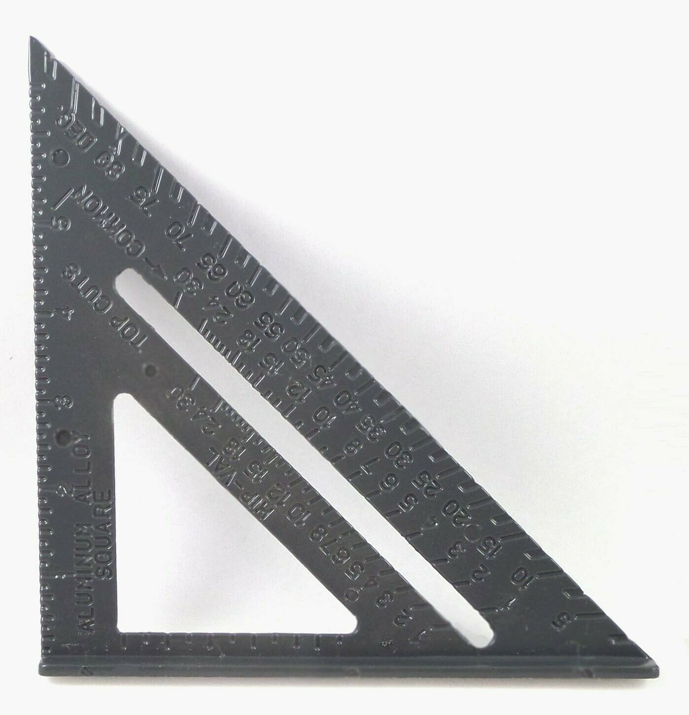 Aluminum Alloy Speed Square 7" Combination Carpenter's Miter Protractor Framing