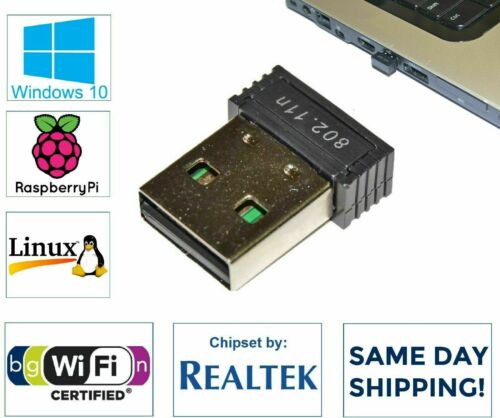 Realtek 300mbps Mini Nano Usb Wireless 802.11n Card Wifi Network Adapter