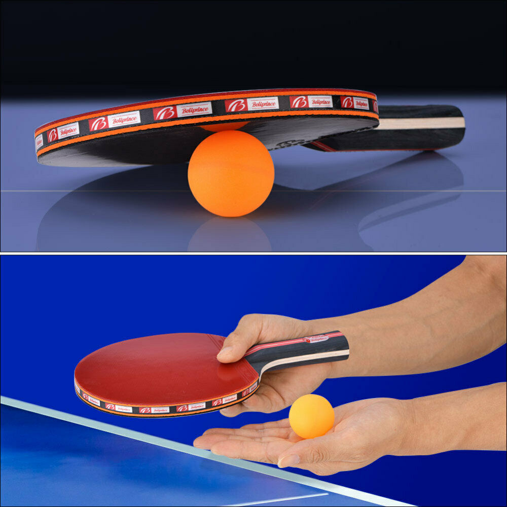 Table Tennis Ping Pong Set With Bag For Shake-hand Grip Players Adults Unisex Us